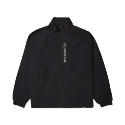 Supreme Contrast Zip Track Jacket "Black"