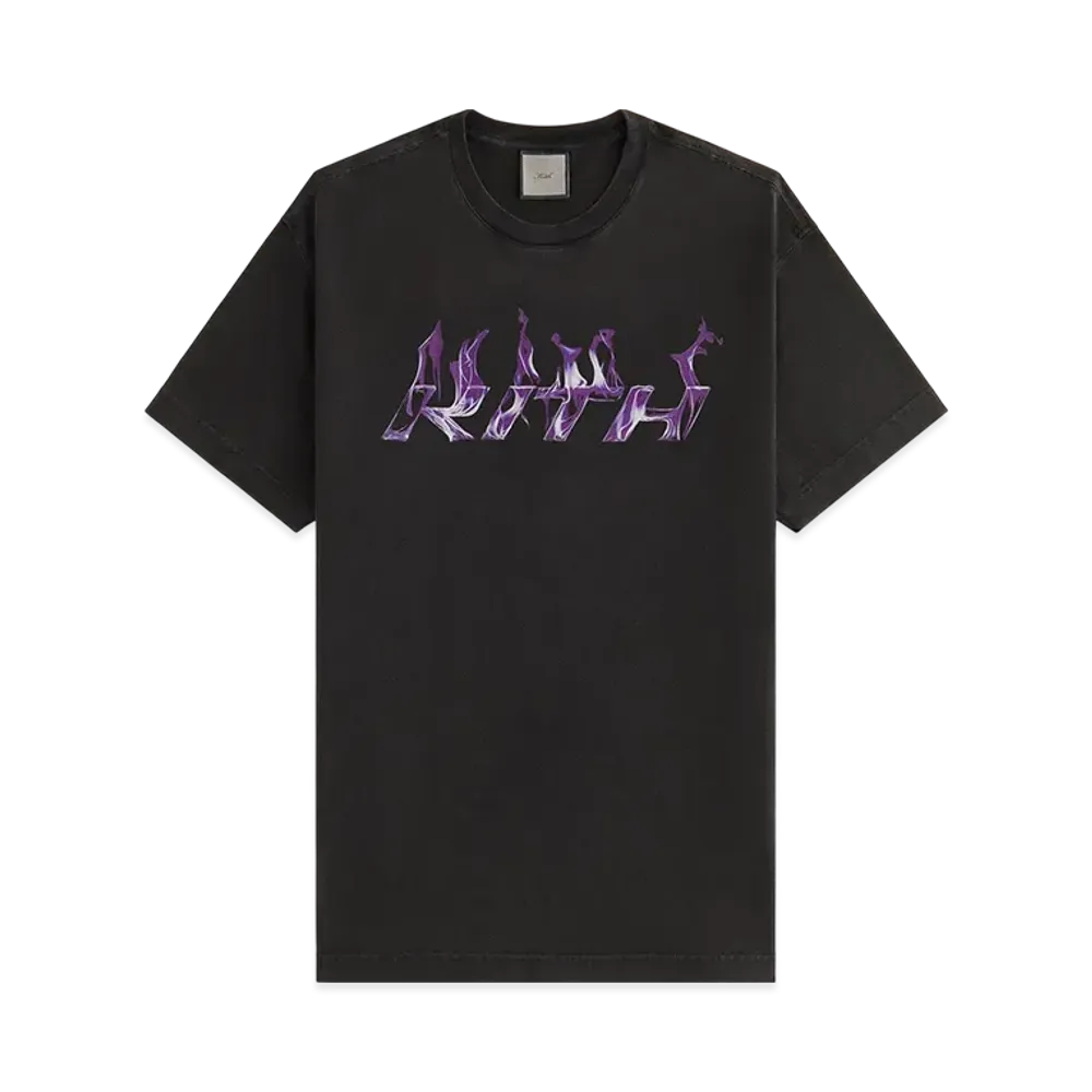Kith Women Vintage Flame Tee "Black"