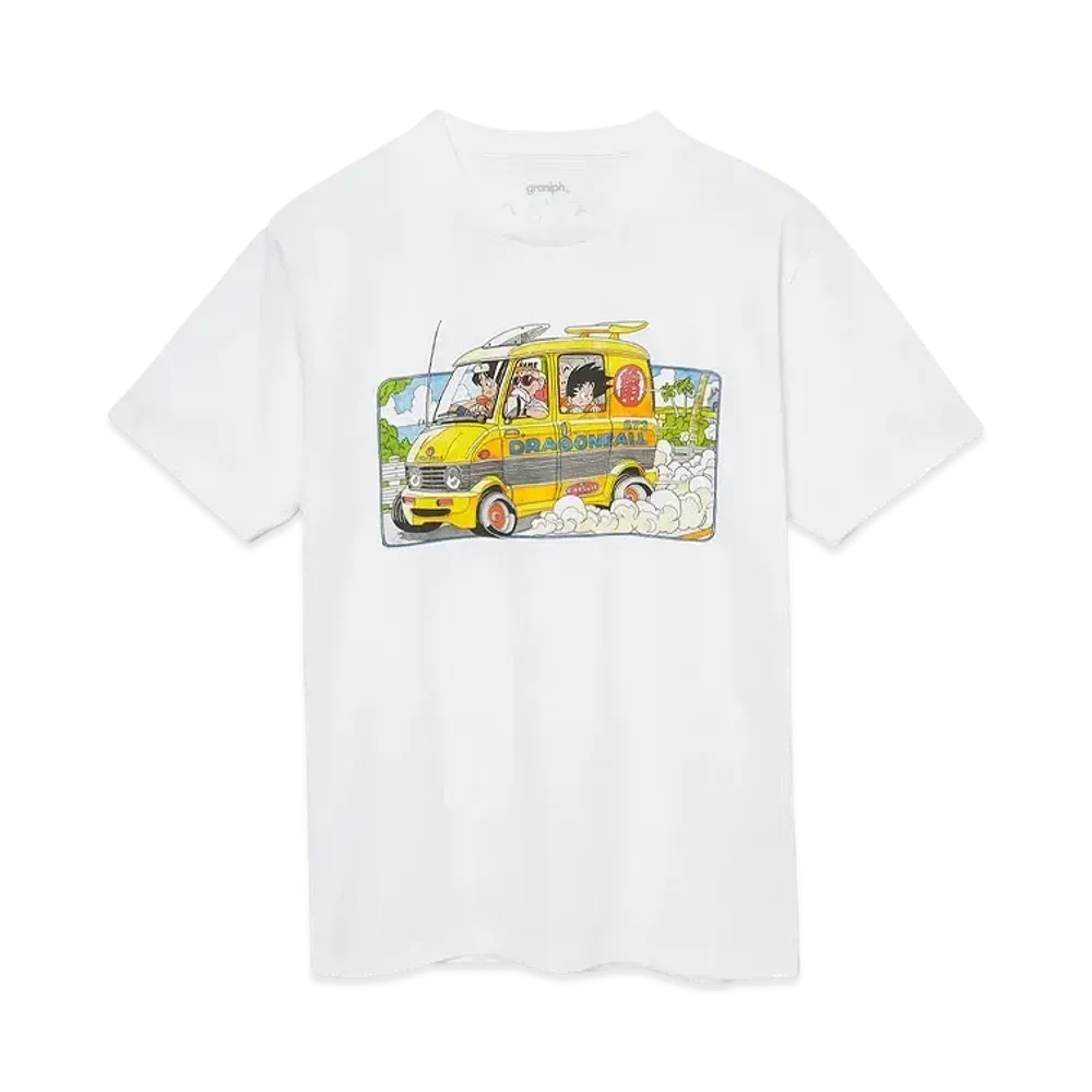 graniph x Dragon Ball Drive T-Shirts "White"