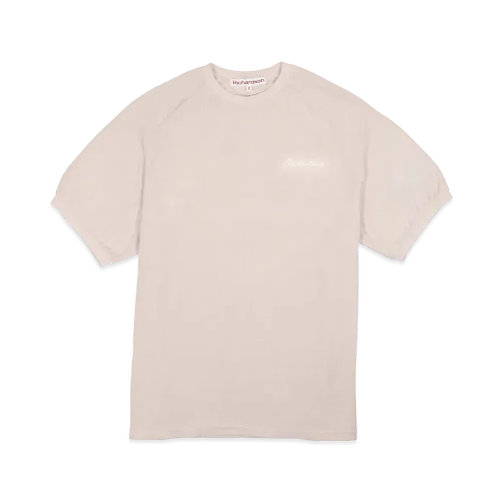 Richardson VELOUR T-SHIRT "Beige"