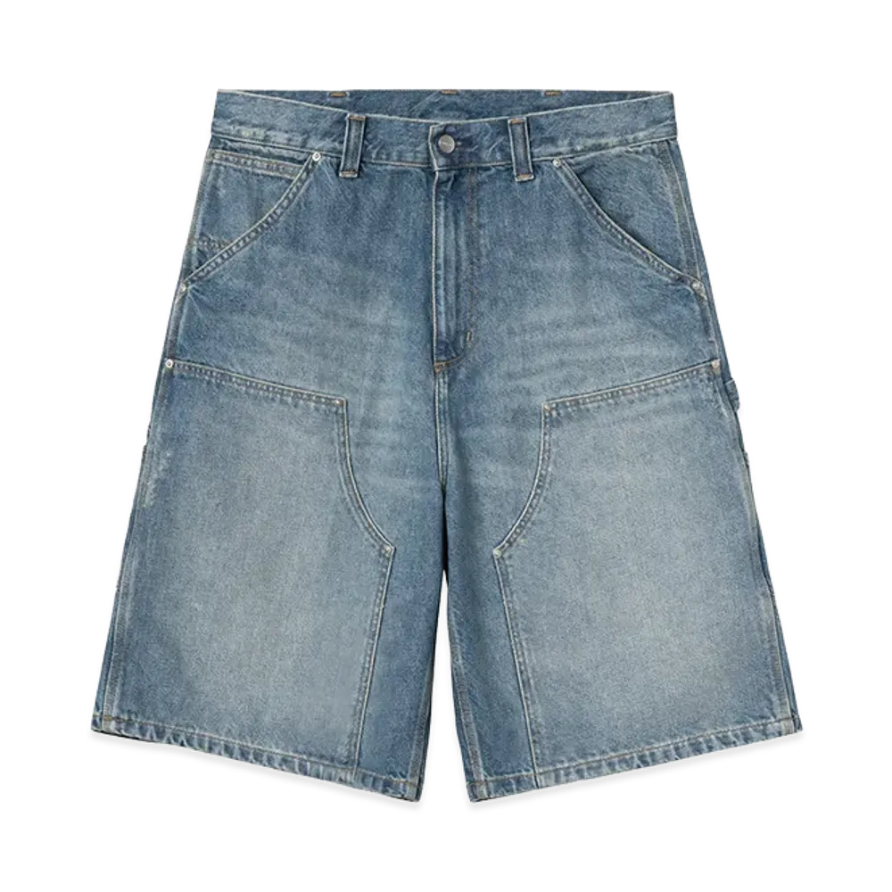 Carhartt WIP OG Aden Double Knee Short "Blue(Grind Wash)"