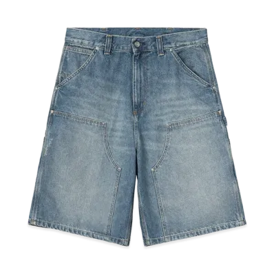 Carhartt WIP OG Aden Double Knee Short "Blue(Grind Wash)"