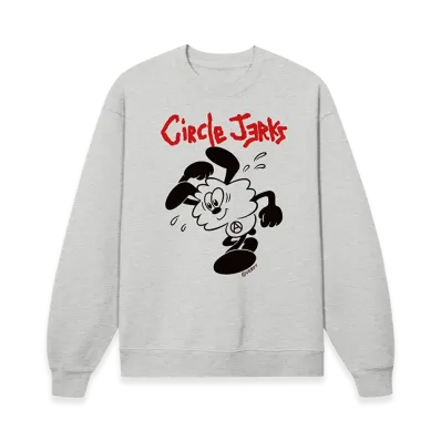 VERDY x Circle Jerks Sweat Crew "Ash"
