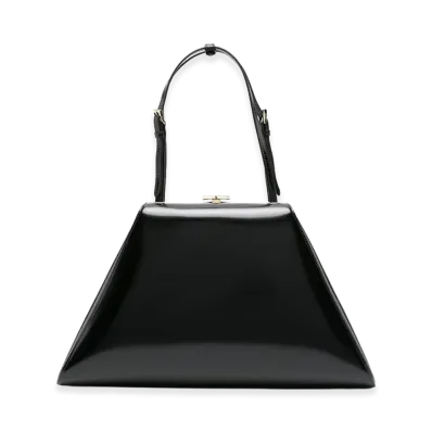 PRADA Women's Leather Handbag "Black"