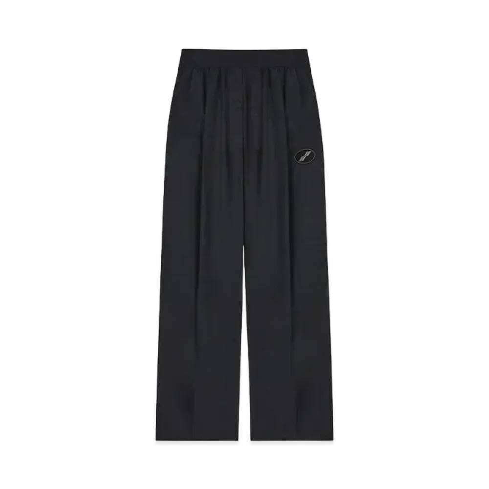 WE11DONE Logo Trousers "Black"