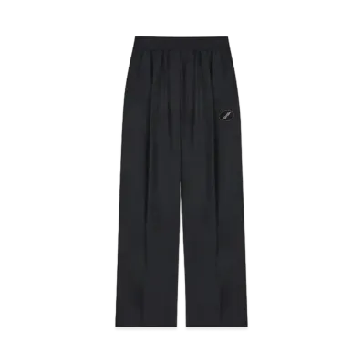 WE11DONE Logo Trousers "Black"