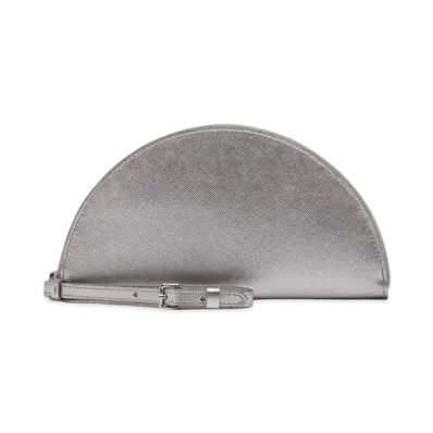 Maison Margiela Mini Half Moon Pouch "Metallic Grey"