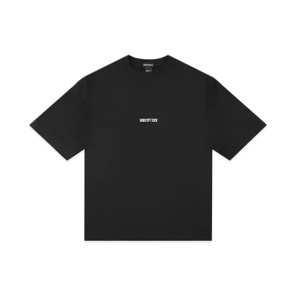 GOD SELECTION XXX x LYFT Limited Extra Big T-Shirt "Black"