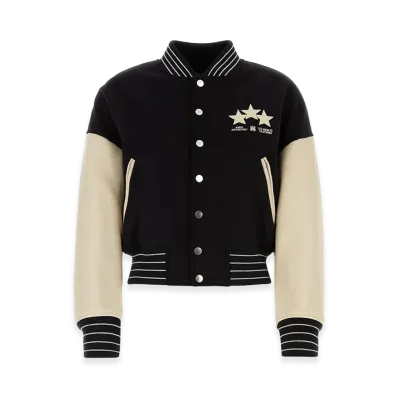 AMIRI Women's Stars Varsity Jacket "Black"