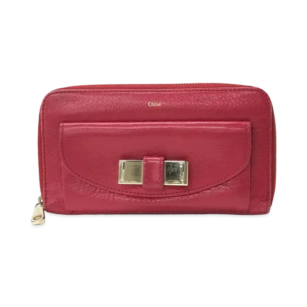Chloe Ribon Motif Lily Wallet