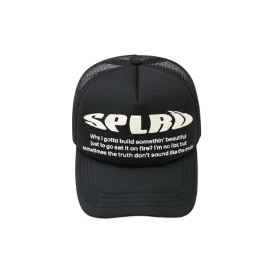 BLESS U x SPLR Logo Mesh Cap "Black"