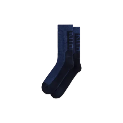 Kith Classic Logo Equipment Socks "Nocturnal"