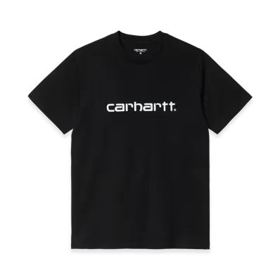 Carhartt WIP S/S Script T Shirt "Black/White"