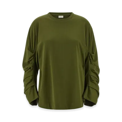 DRIES VAN NOTEN Women's 'Heynas' T-Shirt "Green"
