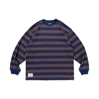 WTAPS BDY 02 / LS / Cotton. Textile. BRackets "Gray"
