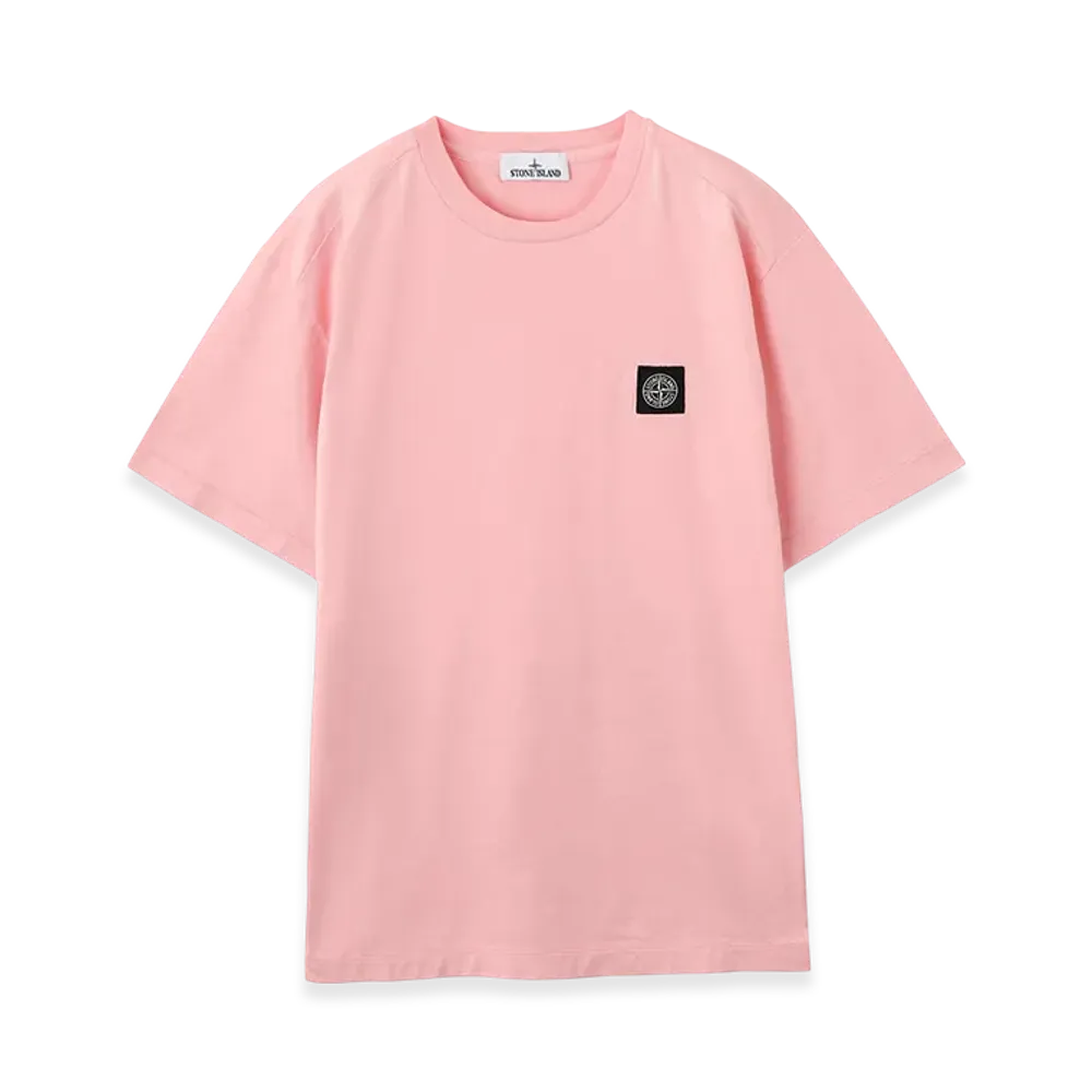 Stone Island 24113 60/2 COTTON JERSEY _SLIM FIT "Pink"