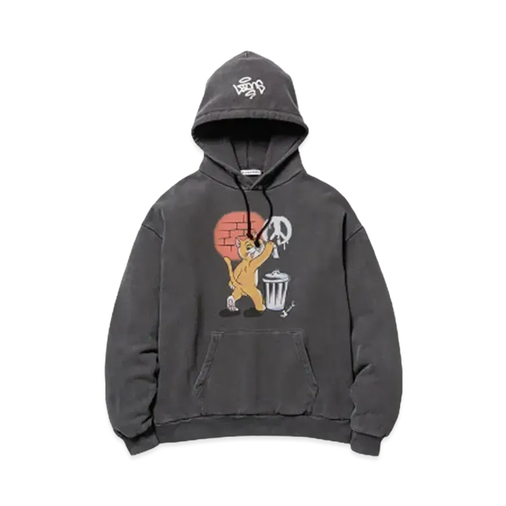 F-LAGSTUF-F HOODIE "BLACK"