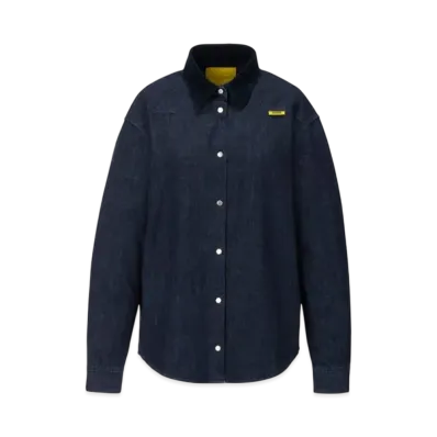 Onitsuka Tiger DENIVITA Women's Denim Shirt "Navy"