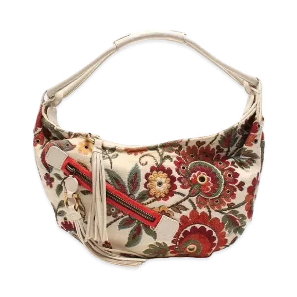 Salvatore Ferragamo Shoulder Bag Floral Gantino