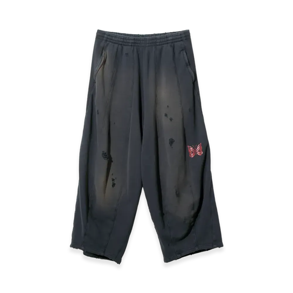 NEEDLES Deconstructed H.D. Sweat Pant "Navy"