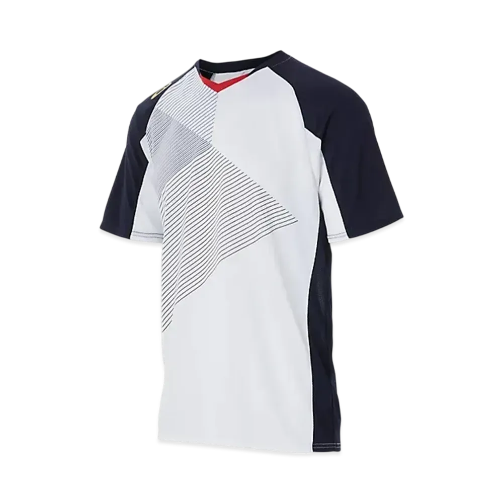Asics Gs.Baseball Shirt "White/Navy"