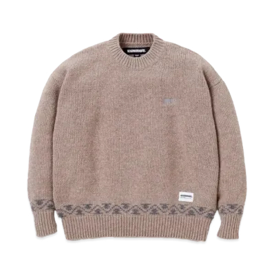 NEIGHBORHOOD Low Gauge Sweater "Beige"