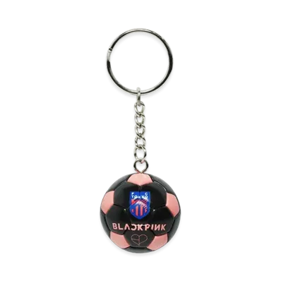 BLACKPINK x FC Tokyo Ball Chain Keychain "Black/Pink"