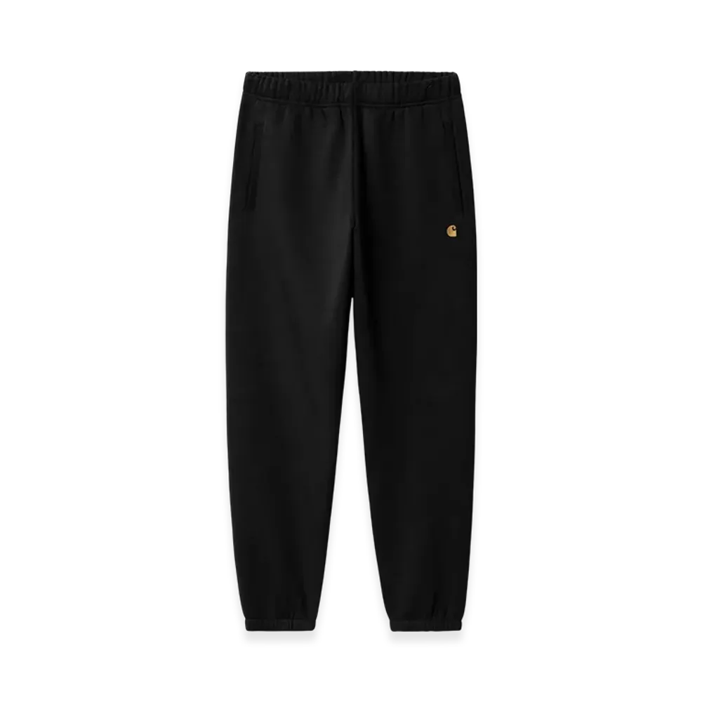 Carhartt WIP Chase Sweat Pant "Black/Gold"