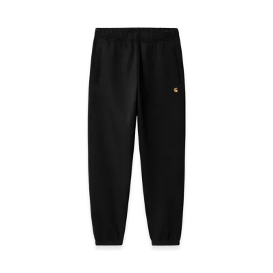 Carhartt WIP Chase Sweat Pant "Black/Gold"