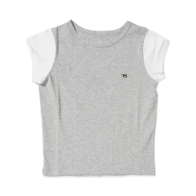 HTH Switching Tee "GRAY"