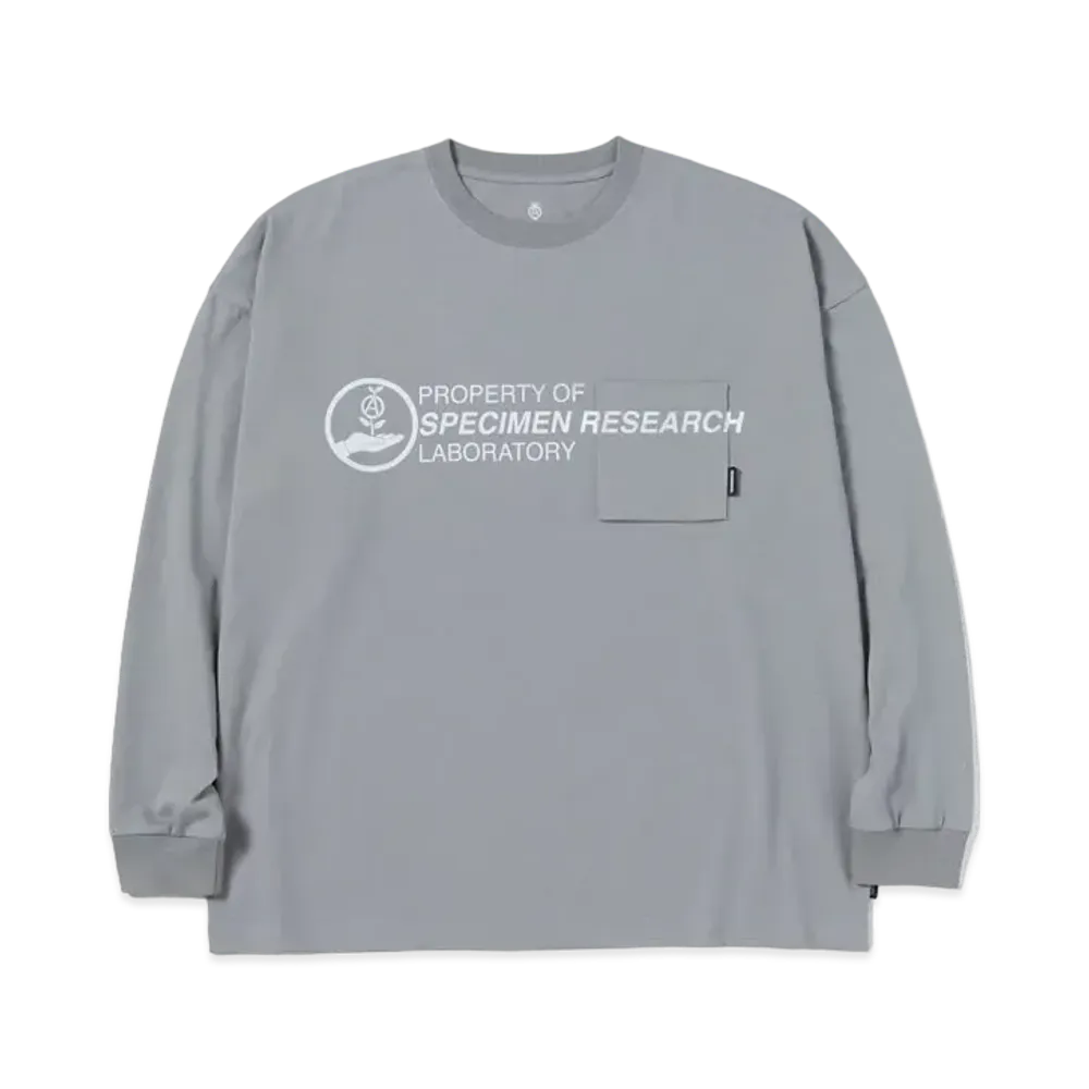 NEIGHBORHOOD SRL . Sheltech Crewneck LS-2 "Gray"