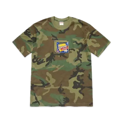 Supreme Cheese Tee "Woodland Camo"