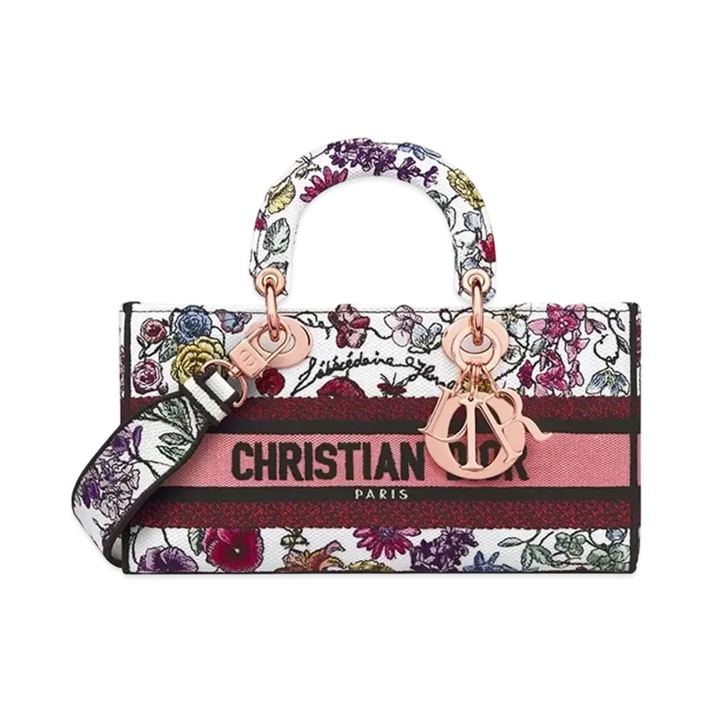 Dior Medium Lady D-Joy Bag Florilegio "Multicolor"