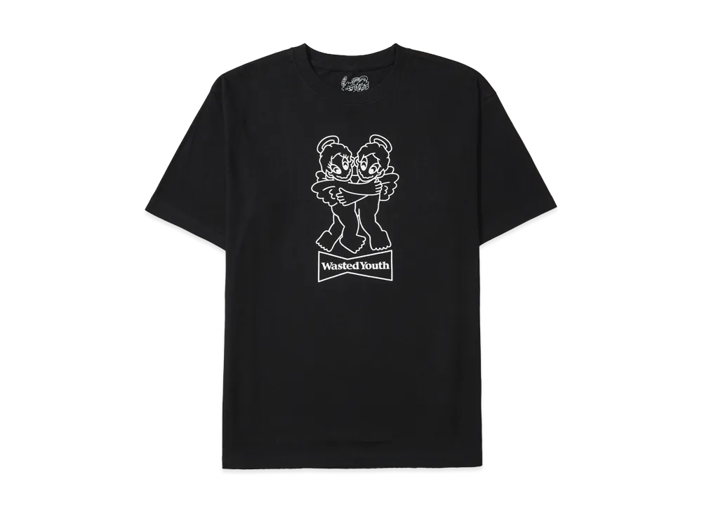 Wasted Youth x Tappei Tee "Black"