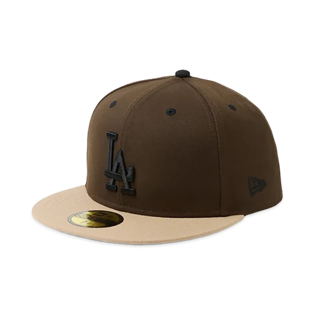 NEW ERA Powered by GORO NAKATSUGAWA (MIN-NANO) 59Fifty Los Angeles Dodgers "Walnut/Camel"