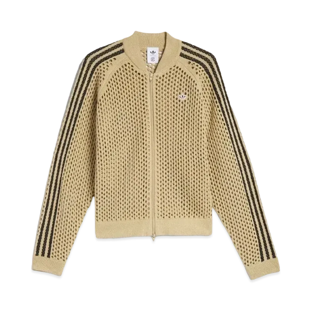 adidas x CLOT Crochet Track Top "Beige Tone"