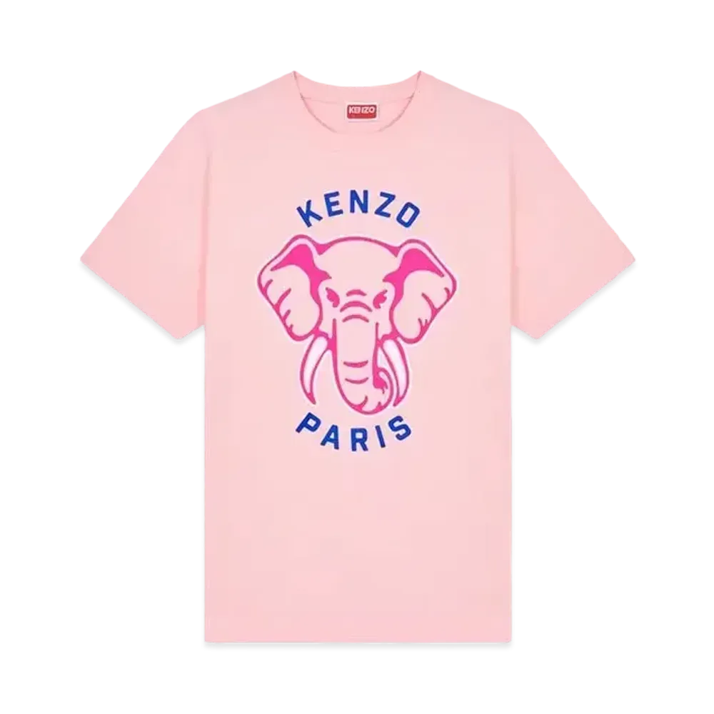 KENZO 'ELEPHANT' Loose Fit T-shirt "Faded Pink"