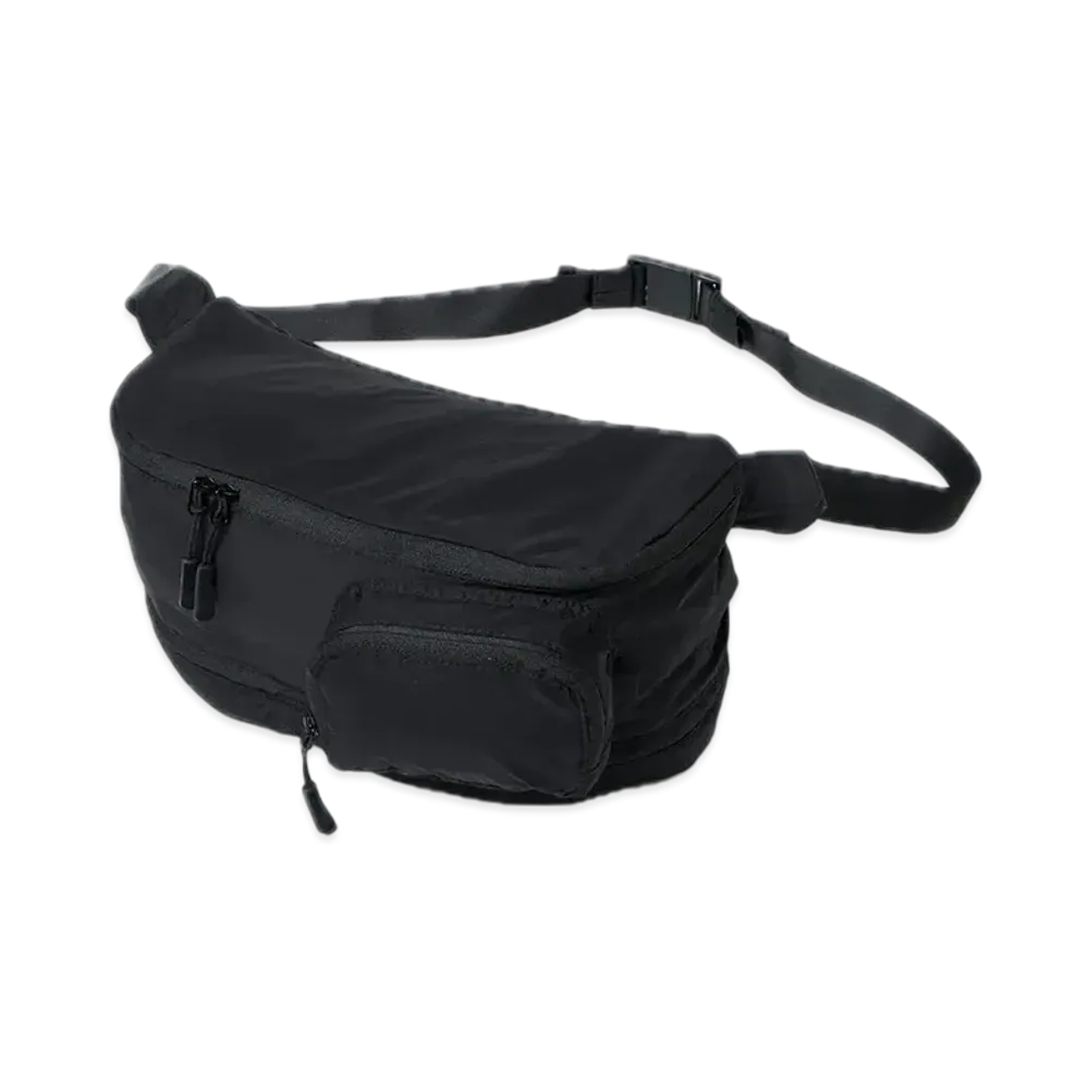 DAIWA PIER39 Tech Travel Expand Fanny Bag "Black"