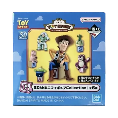 BANDAI "Ichiban Kuji" -<Toy Story> 30 YEARS & BEYOND- G Prize 30th Mini Figure Collection Unopened Box