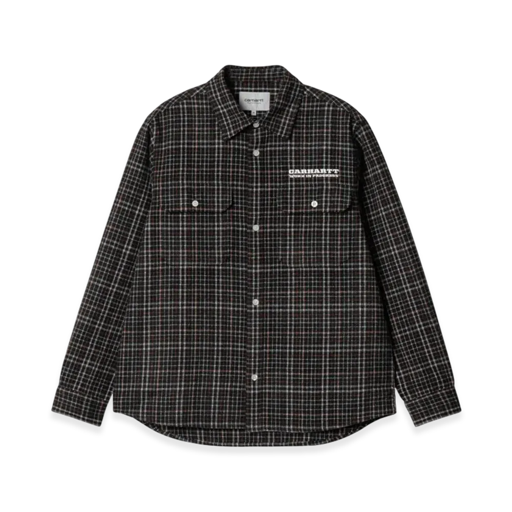 Carhartt WIP L/S Runaway Millett Shirt "Millett Check Black/Wax"