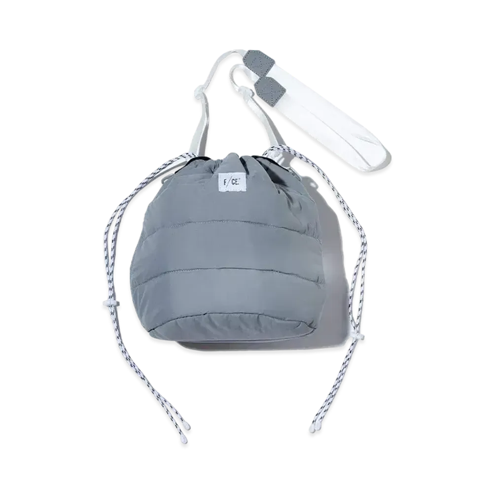 F/CE. Padding Drawstring Bag "Gray"