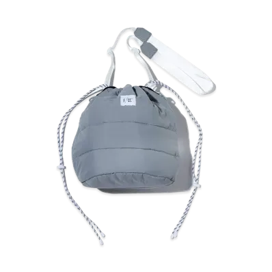 F/CE. Padding Drawstring Bag "Gray"