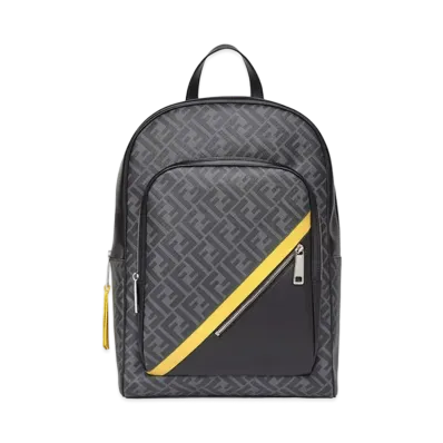 FENDI Backpack FF Fabric "Black"