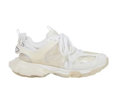 BALENCIAGA Track Clear Sole "White"