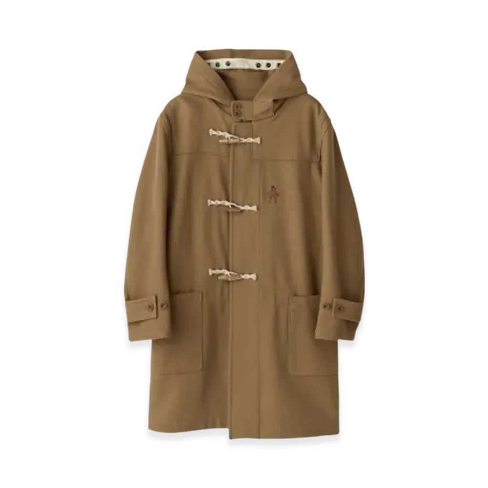 HYSTERIC GLAMOUR London Tradition Vixen Line Embroidered Monty Duffle Coat "Beige"