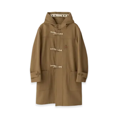 HYSTERIC GLAMOUR London Tradition Vixen Line Embroidered Monty Duffle Coat "Beige"