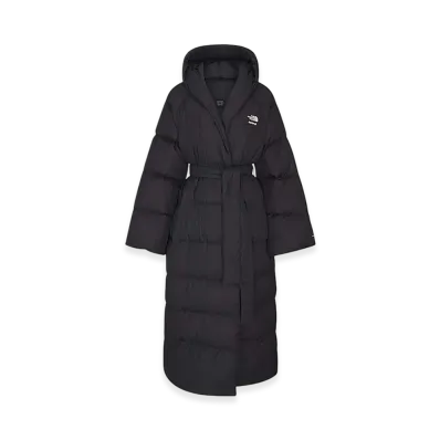 The North Face x SKIMS Women's Nuptse Wrap Parka "SK Onyx"