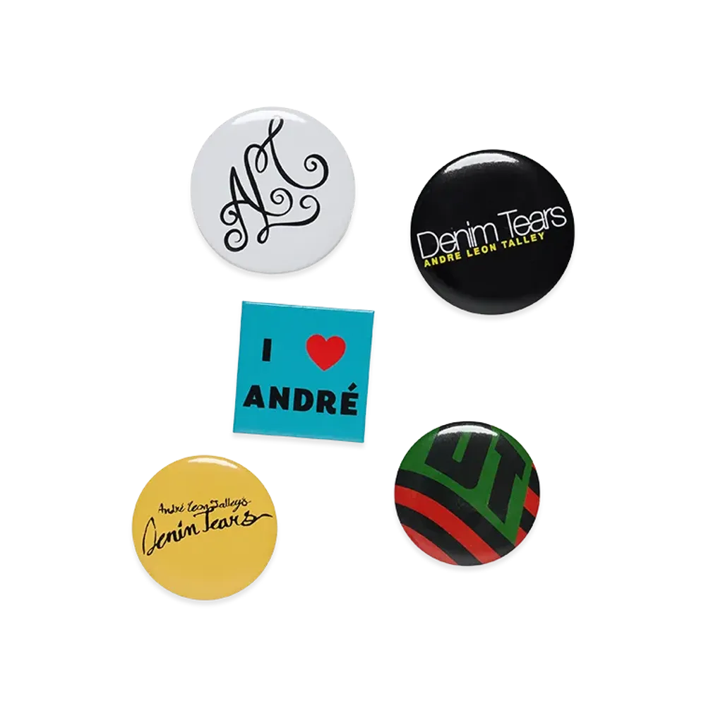 DENIM TEARS André Leon Talley Pin Pack "Multi"