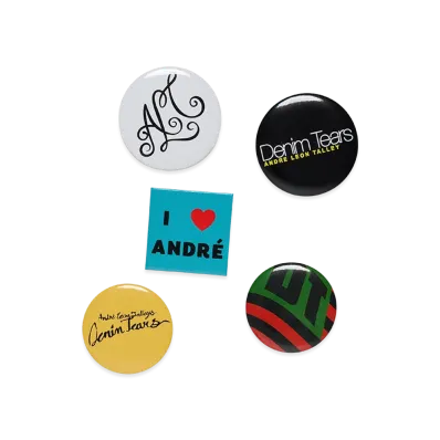 DENIM TEARS André Leon Talley Pin Pack "Multi"