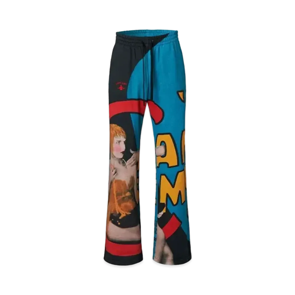 DONCARE Poster Sweatpants Pattern Printed "Multi"